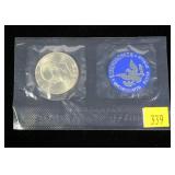 1971-S Eisenhower dollar, unc., 40% silver