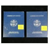 2 - Proof American Silver Eagles: 2004, 2006