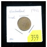 1941 Newfoundland cent