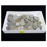 Lot, foreign coins, 100 pcs.