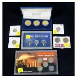 Lot, U.S. coins and tokens, some silver