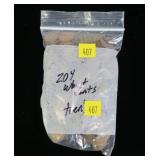 Lot, wheat cents, 204 pcs.
