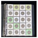 87- Walking Liberty half dollars, 90% silver