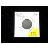 1814 U.S. Capped Bust dime