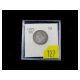 1821 U.S. Small Date Capped Bust dime