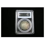 1881 U.S. Seated Liberty half dollar, PCGS slab