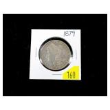 1879 Morgan dollar