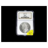1880-S Morgan dollar, NGC slab certified MS-67