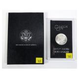 1884-CC GSA Morgan dollar, slab certified gem BU