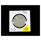 1926 Peace dollar, VF-20
