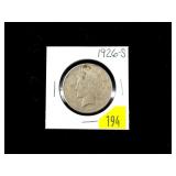 1926-S Peace dollar