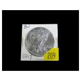 2017 American Silver Eagle, uncirculated