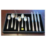 10- Piece Sterling Silver Flatware,