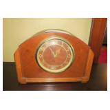 Seth Thomas electric case clock, 13 1/2" W x