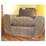 Sears retro upholstered arm chair