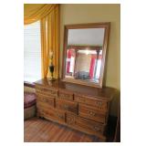 8- drawer double dresser