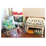 Large outdoor summer lot includes Coleman