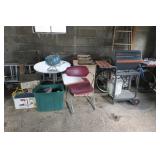 Large lot includes Sunbeam propane grill,