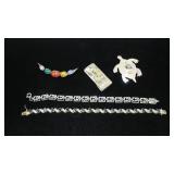 Lot: Assorted Sterling Silver Jewelry