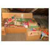 Large lot vintage Christmas & holiday decorations