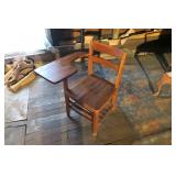 Oak writing desk