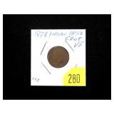 1878 Indian Head cent