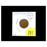 1879 Indian Head cent