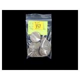 15- Buffalo nickels, mixed dates -x15 nickels