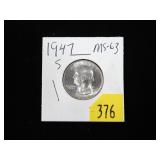 1941-S Washington quarter, BU