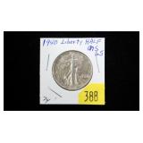 1940 Walking Liberty half dollar