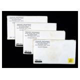 4- 1969 Mint sets -x 4 sets