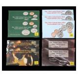 9- U.S. Mint sets: 2-1993, 3-1994, 2-1995, 2-1996