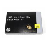 2012 silver Proof set