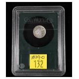 1839-O Seated Liberty half dime, Unc.