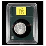 1917 Standing Liberty quarter dollar, Unc.