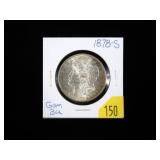 1878-S Morgan dollar, Gem BU
