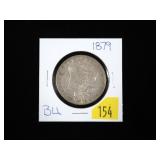1879 Morgan dollar, BU