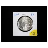 1881-S Morgan dollar, gem BU