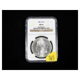 1881-S Morgan dollar, NGC slab certified MS-63