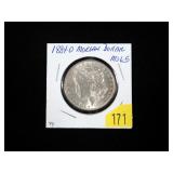 1884-O Morgan dollar, BU