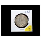 1885 Morgan dollar