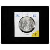 1886 Morgan dollar, BU