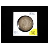 1896 Morgan dollar, BU