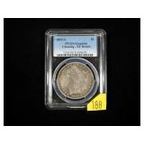 1892-S Morgan dollar, PCGS slab certified XF