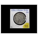 1896-O Morgan dollar