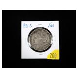 1901-S Morgan dollar, Fine
