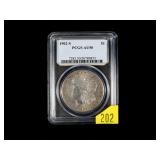 1902-S Morgan dollar, PCGS slab certified AU-50