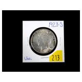 1923-S Peace dollar, Unc.