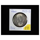1925-S Peace dollar