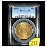1900-S $20 Gold Liberty Double Eagle, PCGS